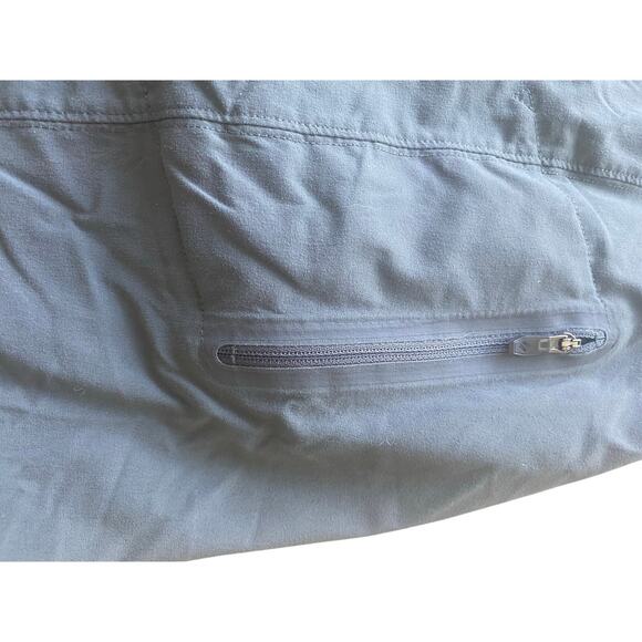 Women’s Columbia Omni Shield Advanced Repellency Skort 1 Zip Pocket Grey 8 - Picture 3 of 7